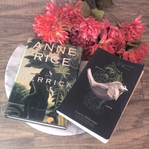 MERRICK Anne Rice & PERFECT RUIN Lauren Destefano hardcover paperback books